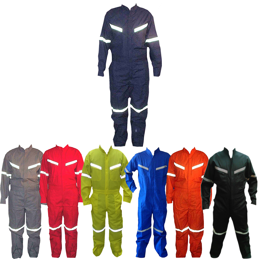Overol Poplin Con Reflectante