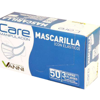 Mascarilla 3 Pliegues