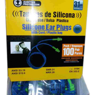 Tapón Auditivo de Silicona